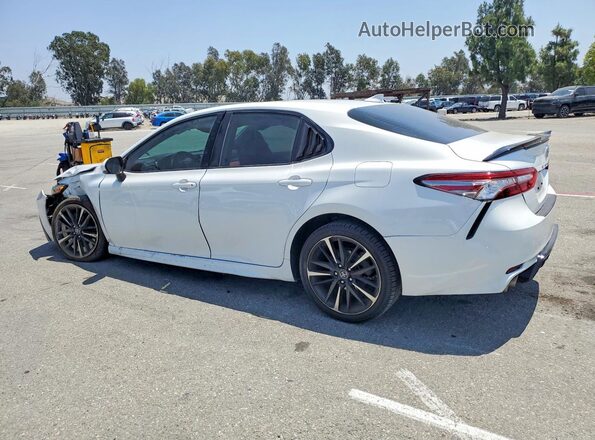4T1B61HK5KU722011 2019 TOYOTA CAMRY White Trasero izquierdo