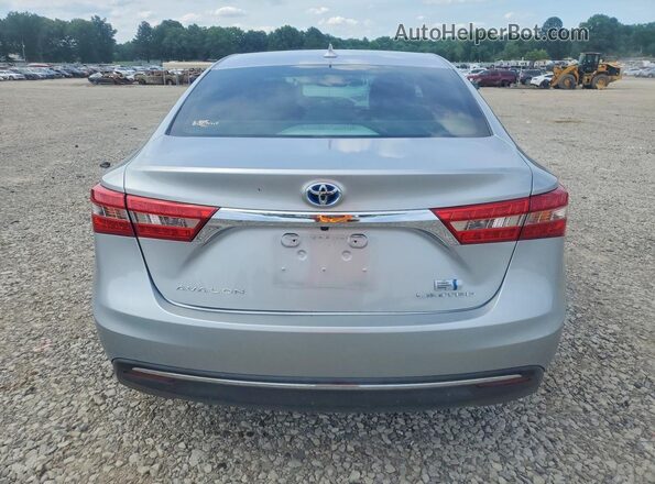 4T1BD1EB2JU060977 2018 TOYOTA AVALON Silver Vista trasera