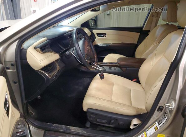 4T1BD1EB3GU048460 2016 TOYOTA AVALON Beige Widok wnętrza z przodu