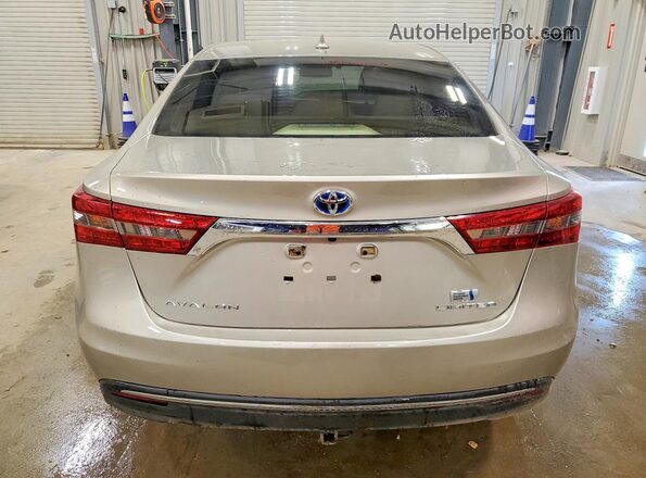4T1BD1EB3GU048460 2016 TOYOTA AVALON Beige Widok z tyłu