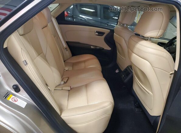 4T1BD1EB3GU048460 2016 TOYOTA AVALON Beige Widok tylnych siedzeń