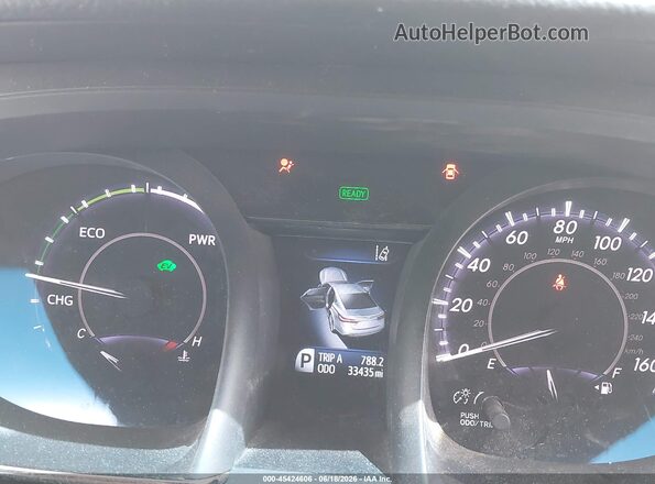 4T1BD1EB3JU063466 2018 TOYOTA AVALON HYBRID Gray Widok tylnych siedzeń