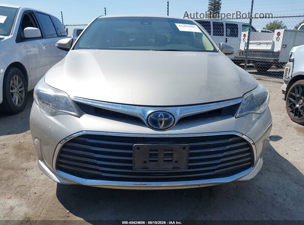 4T1BD1EB3JU063466 2018 TOYOTA AVALON HYBRID Gray Widok wnętrza z tyłu
