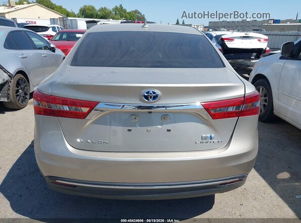 4T1BD1EB3JU063466 2018 TOYOTA AVALON HYBRID Gray 
