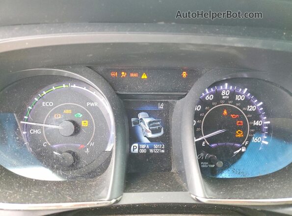 4T1BD1EB3JU063578 2018 TOYOTA AVALON Black Instrument cluster view