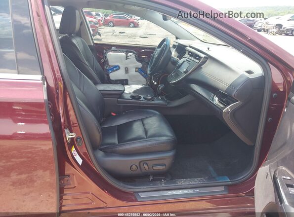 4T1BD1EB4GU054459 2016 TOYOTA AVALON HYBRID Maroon Սալոնի դիմացի տեսք