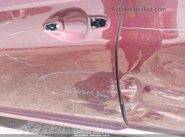 4T1BD1EB4GU054459 2016 TOYOTA AVALON HYBRID Maroon Շարժիչի բաժամունքի տեսք