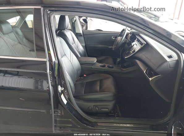 4T1BD1EB5GU051053 2016 TOYOTA AVALON HYBRID Black Vista interior delantera