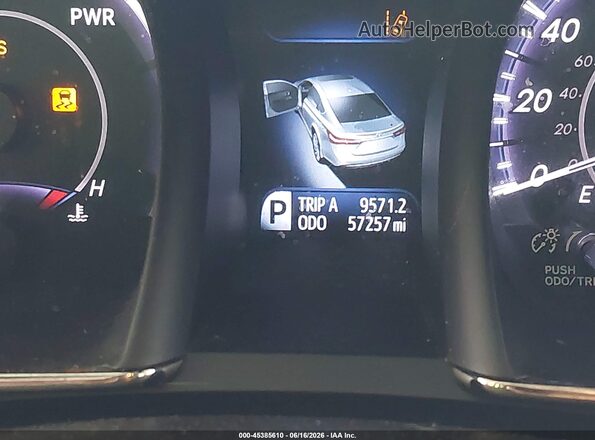 4T1BD1EB5GU051053 2016 TOYOTA AVALON HYBRID Black Vista de los asientos traseros