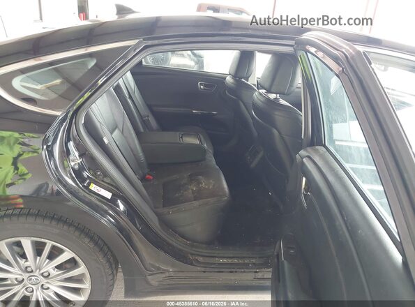 4T1BD1EB5GU051053 2016 TOYOTA AVALON HYBRID Black Vista de la etiqueta del VIN