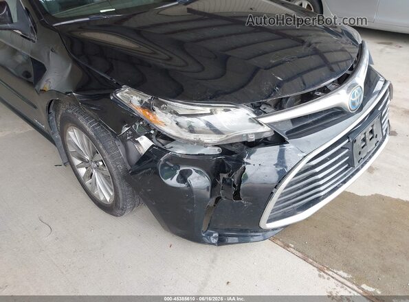 4T1BD1EB5GU051053 2016 TOYOTA AVALON HYBRID Black Vista frontal