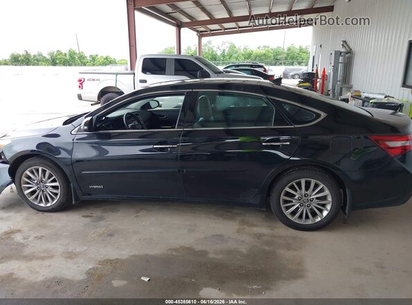 4T1BD1EB5GU051053 2016 TOYOTA AVALON HYBRID Black Vista interior de 360 grados