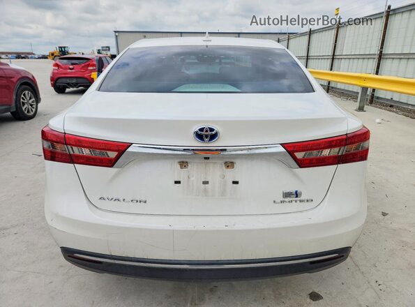 4T1BD1EB5GU056995 2016 TOYOTA AVALON White 