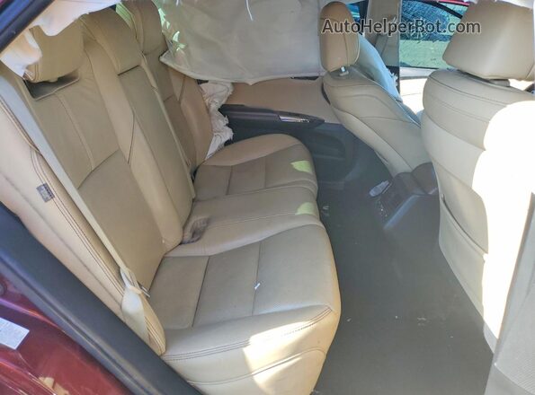 4T1BD1EB6GU050459 2016 TOYOTA AVALON Burgundy უკანა სავარძლების ხედი