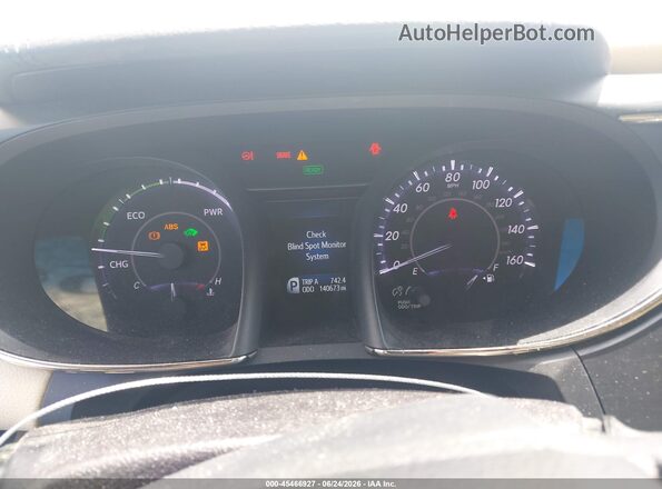 4T1BD1EB6GU055502 2016 TOYOTA AVALON HYBRID Red Հետևի նստատեղերի տեսք