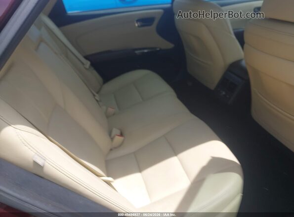 4T1BD1EB6GU055502 2016 TOYOTA AVALON HYBRID Red VIN կոդի պիտակի տեսք