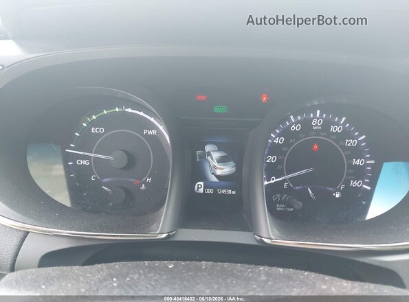 4T1BD1EB6GU055581 2016 TOYOTA AVALON HYBRID Silver უკანა სავარძლების ხედი
