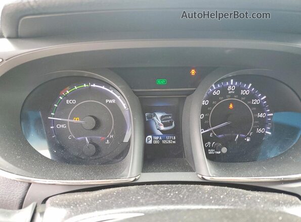 4T1BD1EB8GU053010 2016 TOYOTA AVALON Gray Սարքավորումների վահանակի տեսք