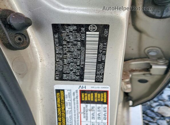 4T1BD1EB8GU054237 2016 TOYOTA AVALON Beige 