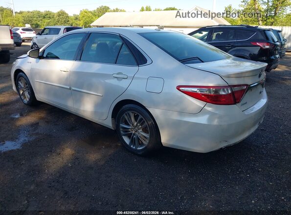 4T1BD1FK0GU200130 2016 TOYOTA CAMRY HYBRID White უკანა მარცხენა