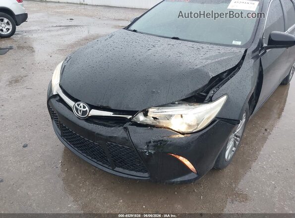 4T1BF1FK0GU125214 2016 TOYOTA CAMRY Black Front view