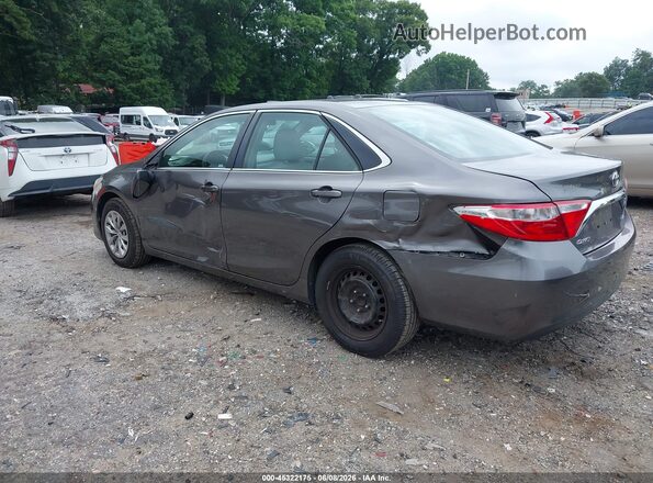 4T1BF1FK0GU129733 2016 TOYOTA CAMRY Gray Задня ліва чверть