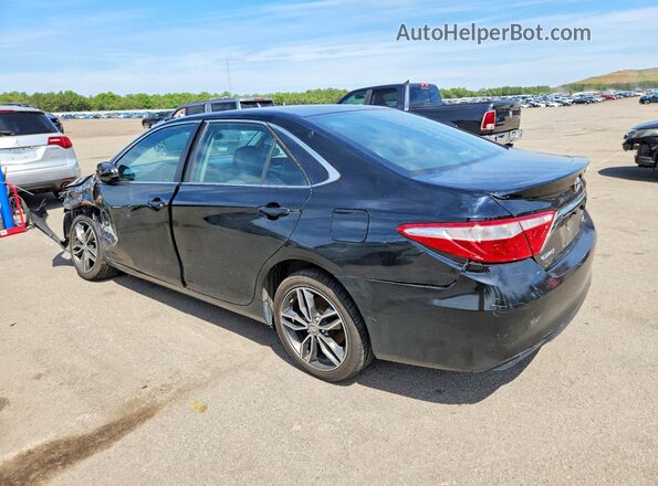 4T1BF1FK0GU136665 2016 TOYOTA CAMRY Black Tył lewy
