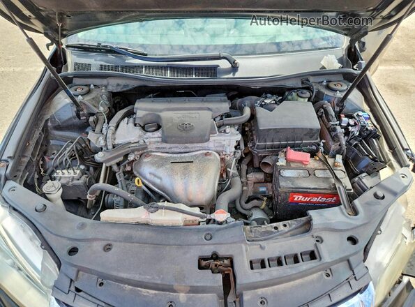 4T1BF1FK0GU136665 2016 TOYOTA CAMRY Black Widok wnętrza z tyłu
