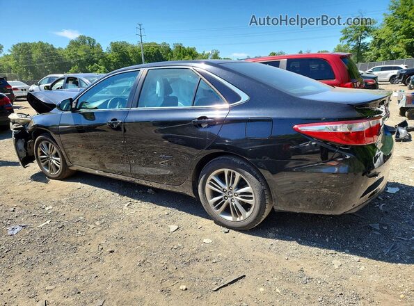 4T1BF1FK0GU136844 2016 TOYOTA CAMRY Black Задня ліва чверть
