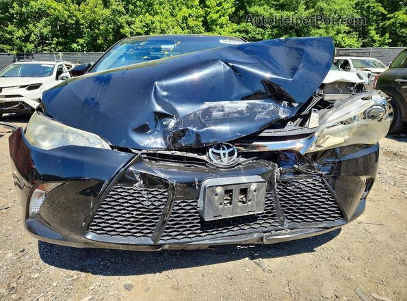 4T1BF1FK0GU136844 2016 TOYOTA CAMRY Black Вид задньої частини салону