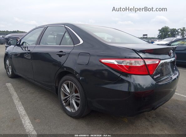 4T1BF1FK0GU142806 2016 TOYOTA CAMRY Black Rear left