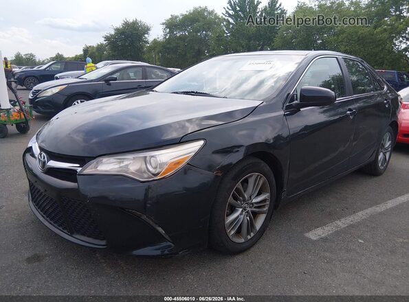 4T1BF1FK0GU142806 2016 TOYOTA CAMRY Black Front left