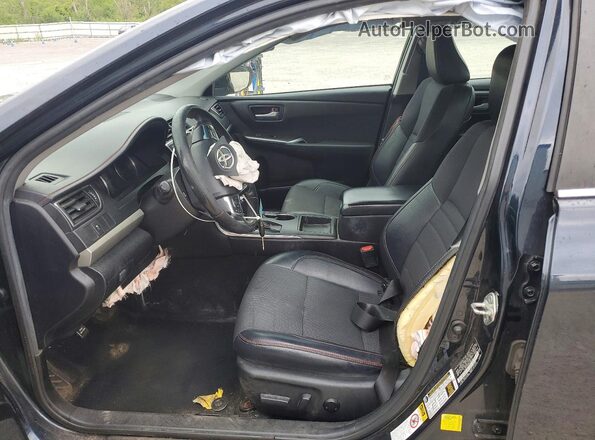 4T1BF1FK0HU756630 2017 TOYOTA CAMRY Blue Vista interior delantera