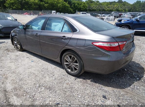 4T1BF1FK1GU213818 2016 TOYOTA CAMRY Gray Հետևի ձախ