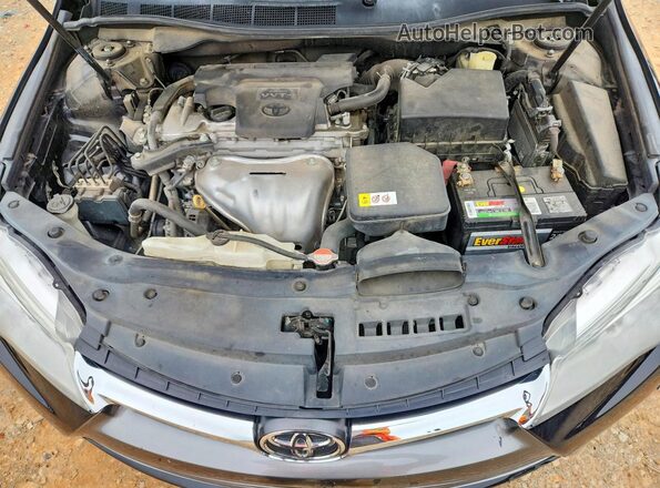 4T1BF1FK1GU264946 2016 TOYOTA CAMRY Black Սալոնի հետևի տեսք