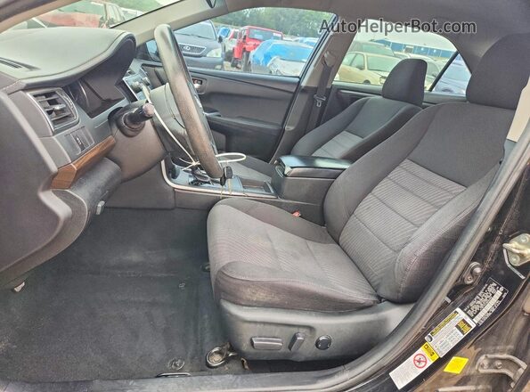 4T1BF1FK1GU264946 2016 TOYOTA CAMRY Black Սալոնի դիմացի տեսք