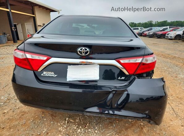 4T1BF1FK1GU264946 2016 TOYOTA CAMRY Black Հետևի տեսք