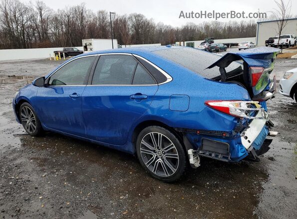 4T1BF1FK1GU560050 2016 TOYOTA CAMRY Blue Tył lewy