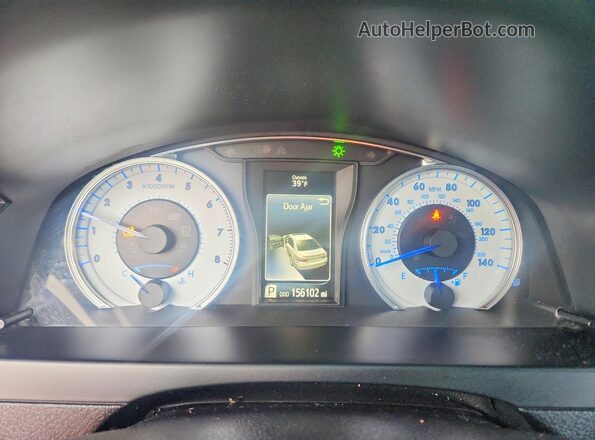 4T1BF1FK1GU560050 2016 TOYOTA CAMRY Blue Widok zestawu wskaźników