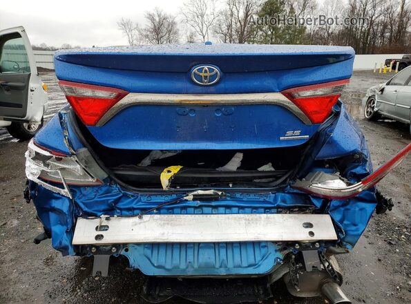 4T1BF1FK1GU560050 2016 TOYOTA CAMRY Blue Widok z tyłu