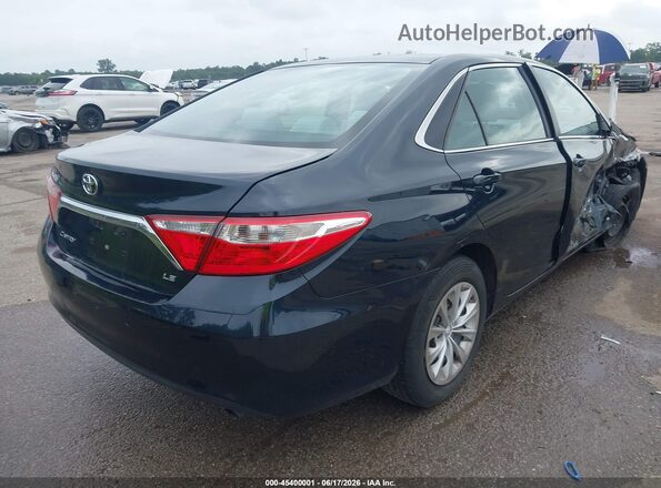 4T1BF1FK1HU445434 2017 TOYOTA CAMRY Black Trasero derecho