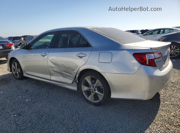 4T1BF1FK2EU756673 2014 TOYOTA CAMRY Silver Հետևի ձախ