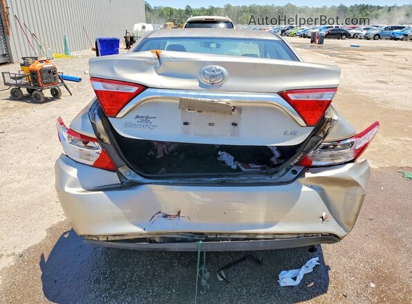 4T1BF1FK2GU163415 2016 TOYOTA CAMRY Gold Вид ззаду