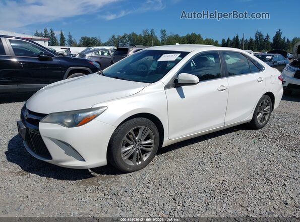 4T1BF1FK2GU168355 2016 TOYOTA CAMRY White Передня ліва чверть