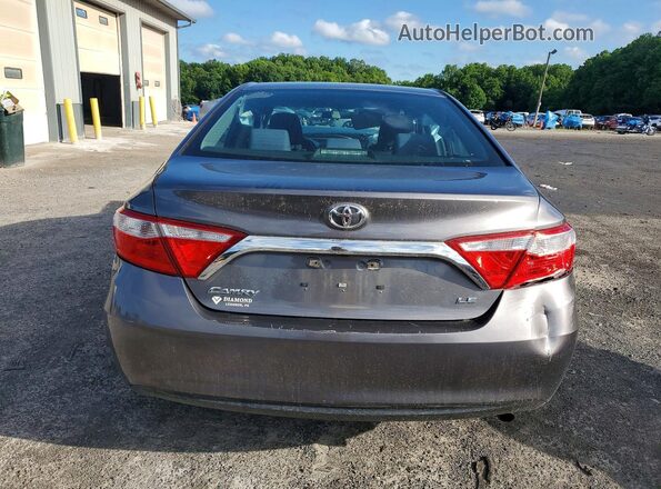 4T1BF1FK2GU173863 2016 TOYOTA CAMRY Black უკანა ხედი
