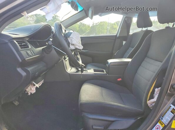 4T1BF1FK2GU173863 2016 TOYOTA CAMRY Black წინა სალონის ხედი