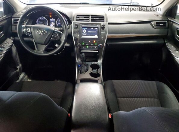4T1BF1FK2GU563555 2016 TOYOTA CAMRY White წინა პანელის ხედი