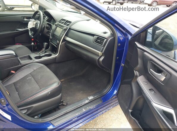 4T1BF1FK2GU570800 2016 TOYOTA CAMRY Blue Սալոնի դիմացի տեսք