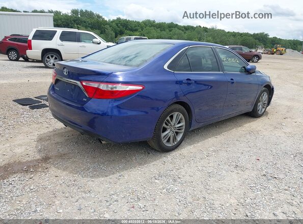 4T1BF1FK2GU570800 2016 TOYOTA CAMRY Blue Հետևի աջ