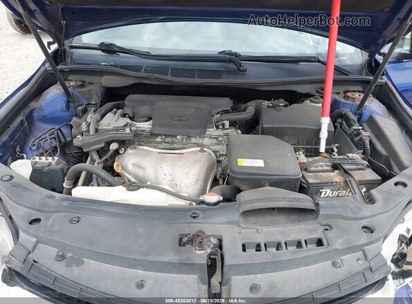 4T1BF1FK2GU570800 2016 TOYOTA CAMRY Blue Հետևի տեսք